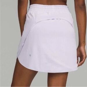 Lululemon Hotty Hot High-Rise Skirt Long pastel blue 8